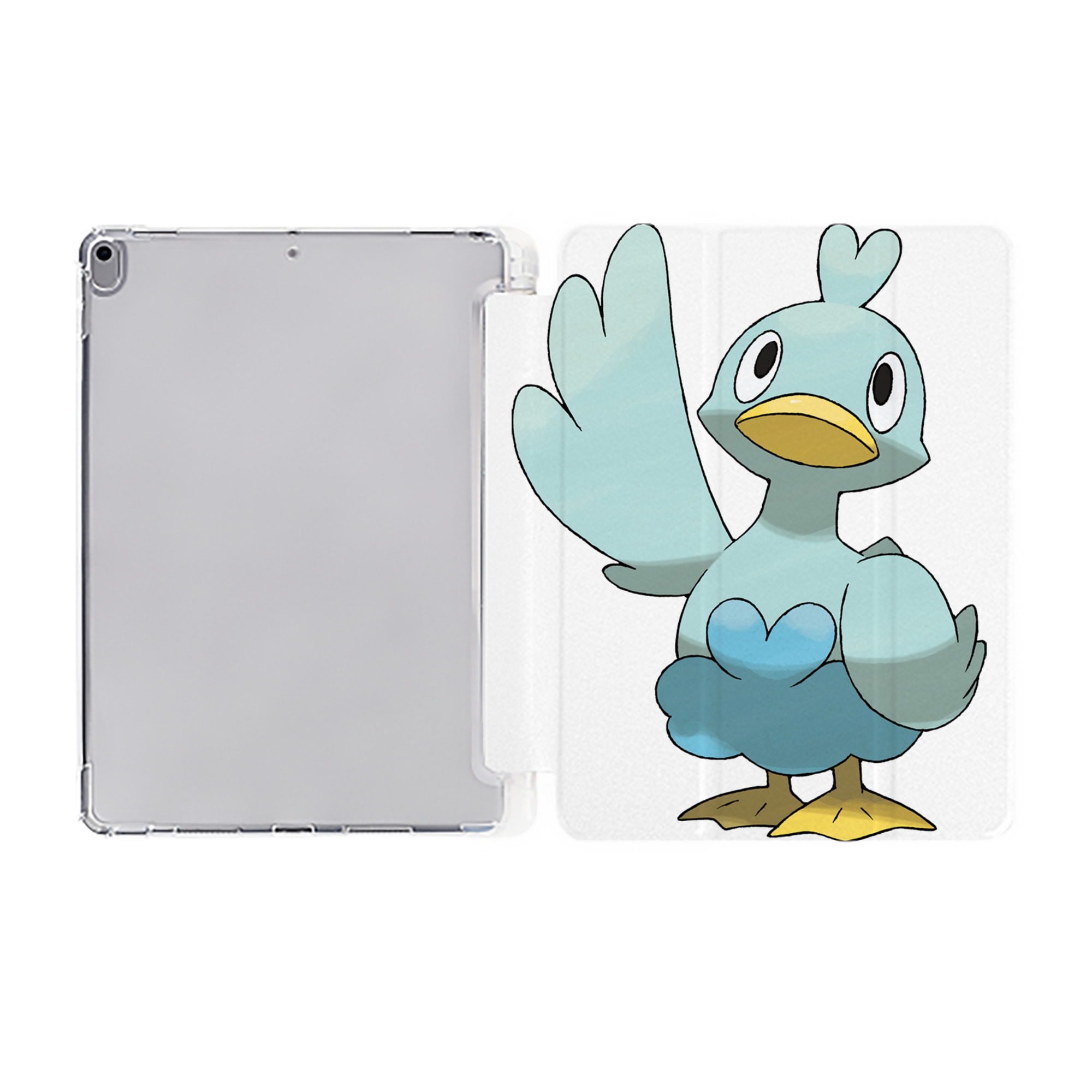 （画像用） ポケットモンスター Pokémon IPad ケース ペン収納付き 三つ折りスタンド PUレザー×シリコン 対応機種9.5/10.5/10.9インチ